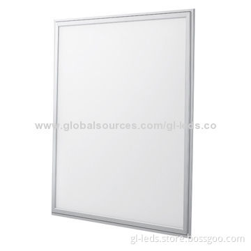 High lumen output, high efficiency flat LED panel